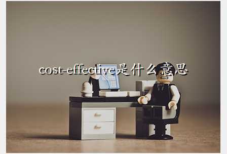 cost-effectiveʲô˼